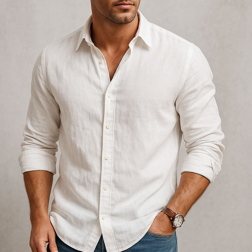 AVANOAH | ESSENTIAL LINEN SHIRT