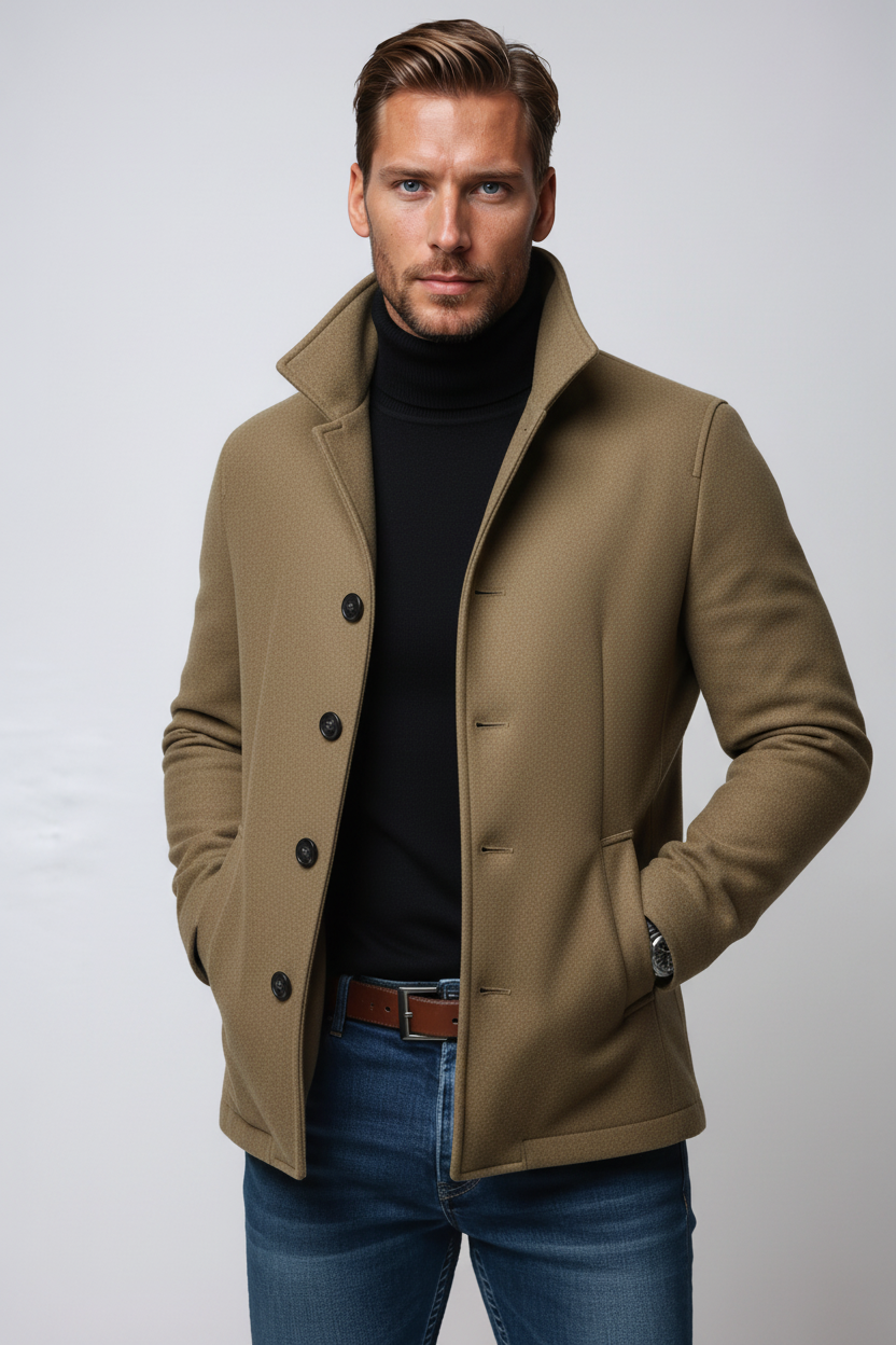 AVANOAH | WINTER WOOL JACKET FOR MEN