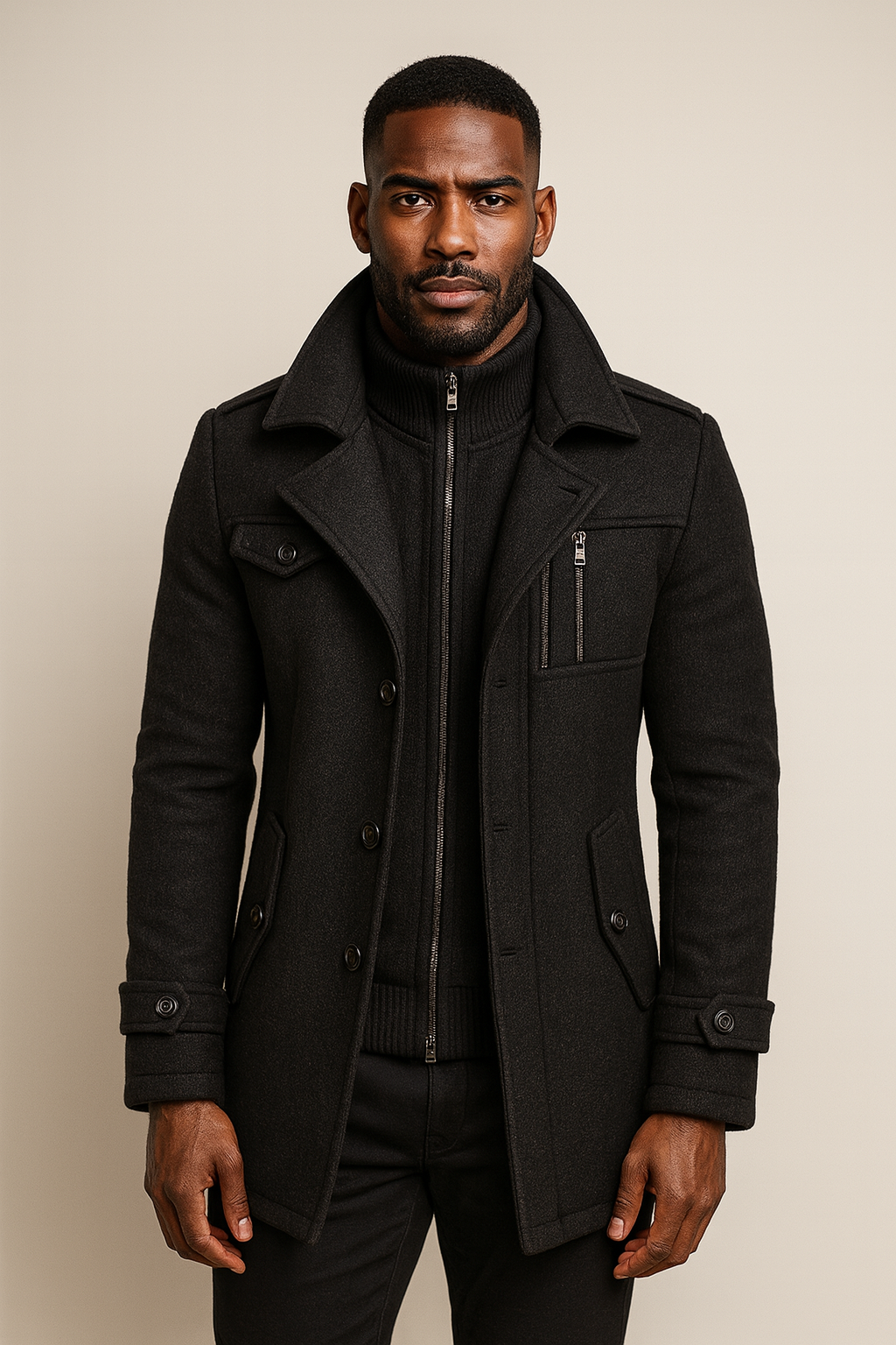 AVANOAH | LONG WINTER COAT FOR MEN