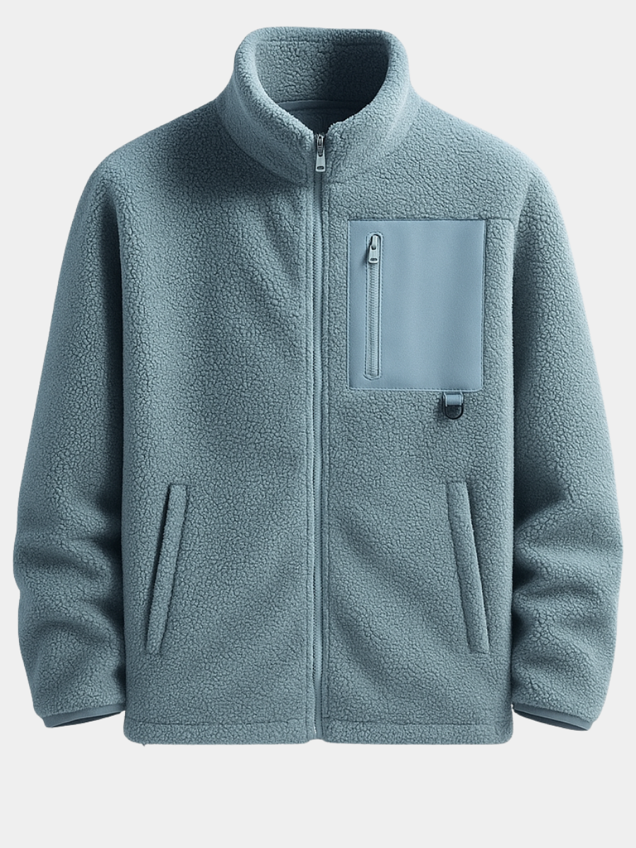 AVANOAH | FLEECE JACKET WITH ZIP FOR MEN