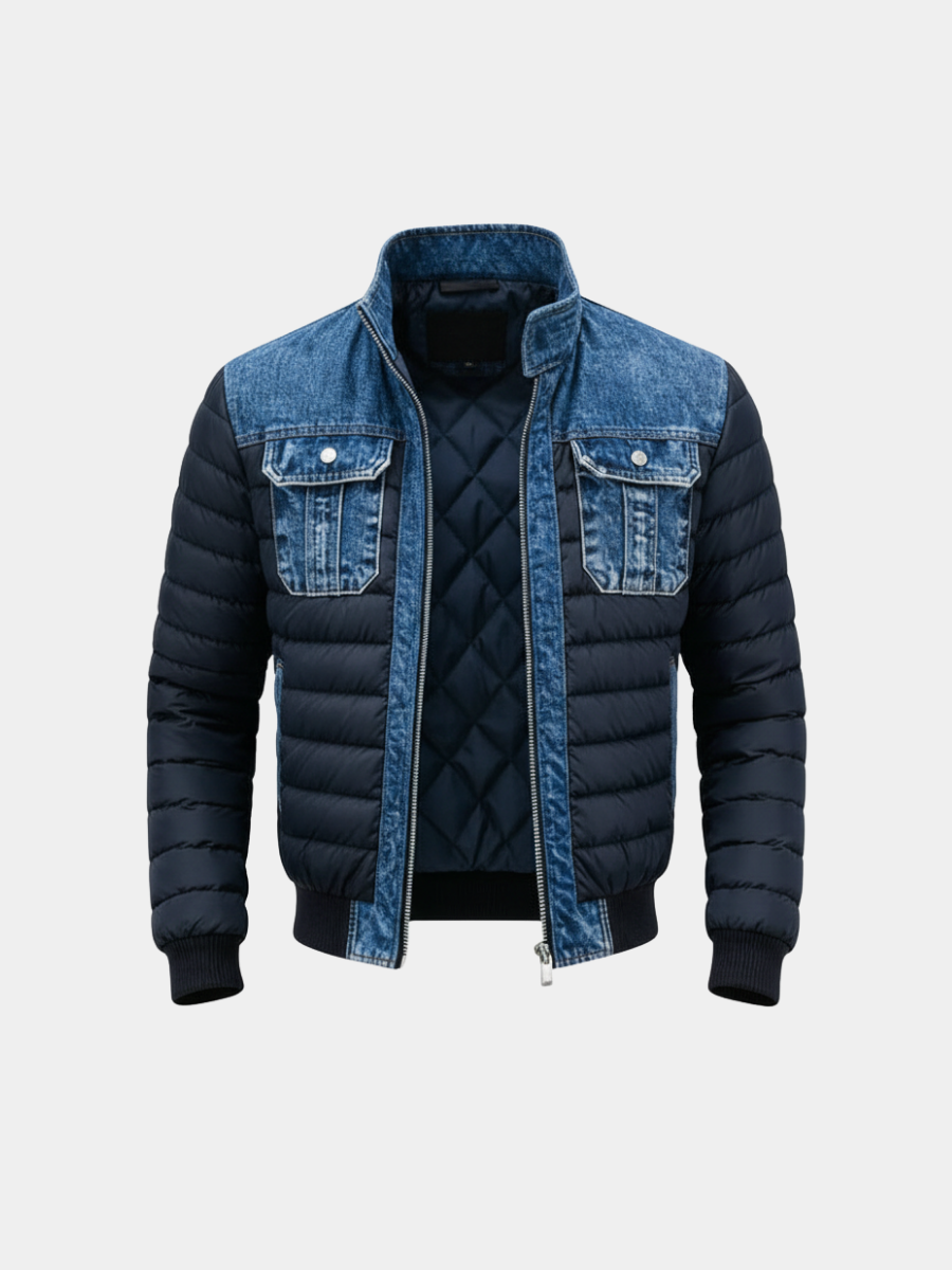 AVANOAH | HYBRID INSULATED DENIM JACKET FOR MEN