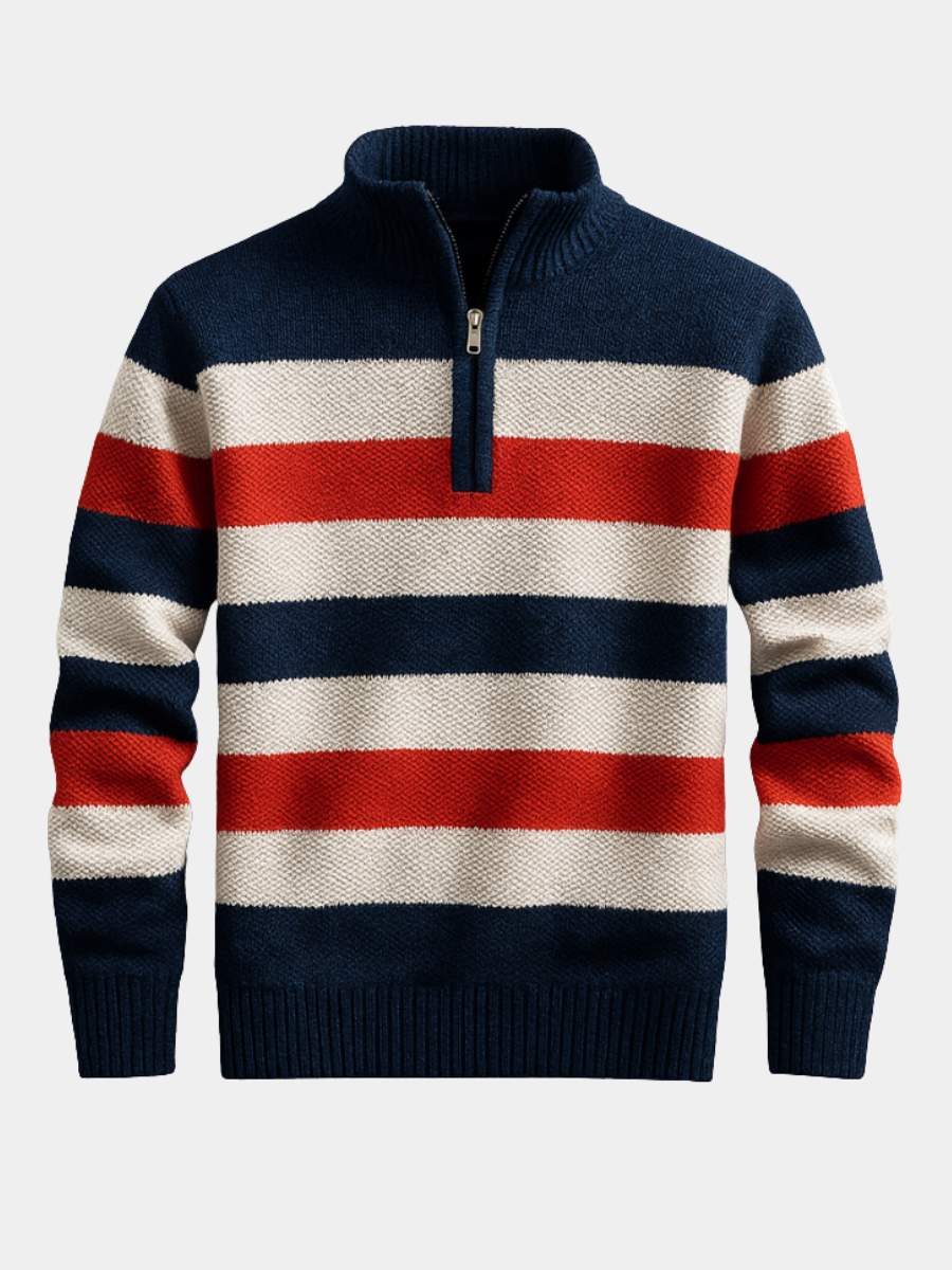 AVANOAH | ELEGANT ZIP PULLOVER FOR MEN