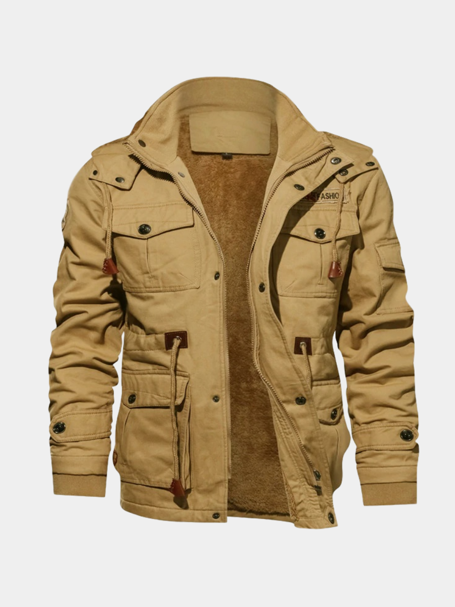 AVANOAH | WINTER JACKET WITH SHERPA LINING FOR MEN