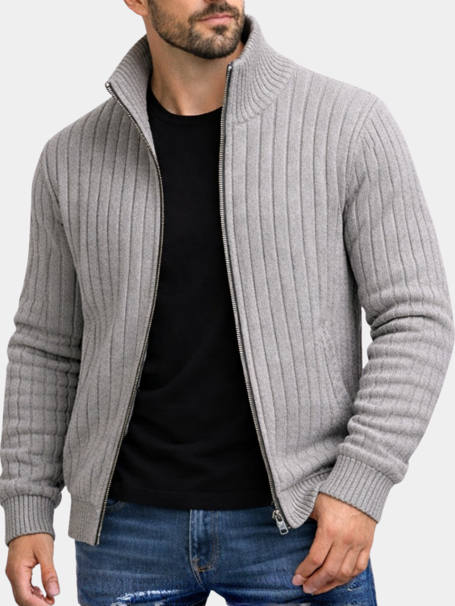 AVANOAH | CLASSIC ELEGANT ZIP CARDIGAN FOR MEN