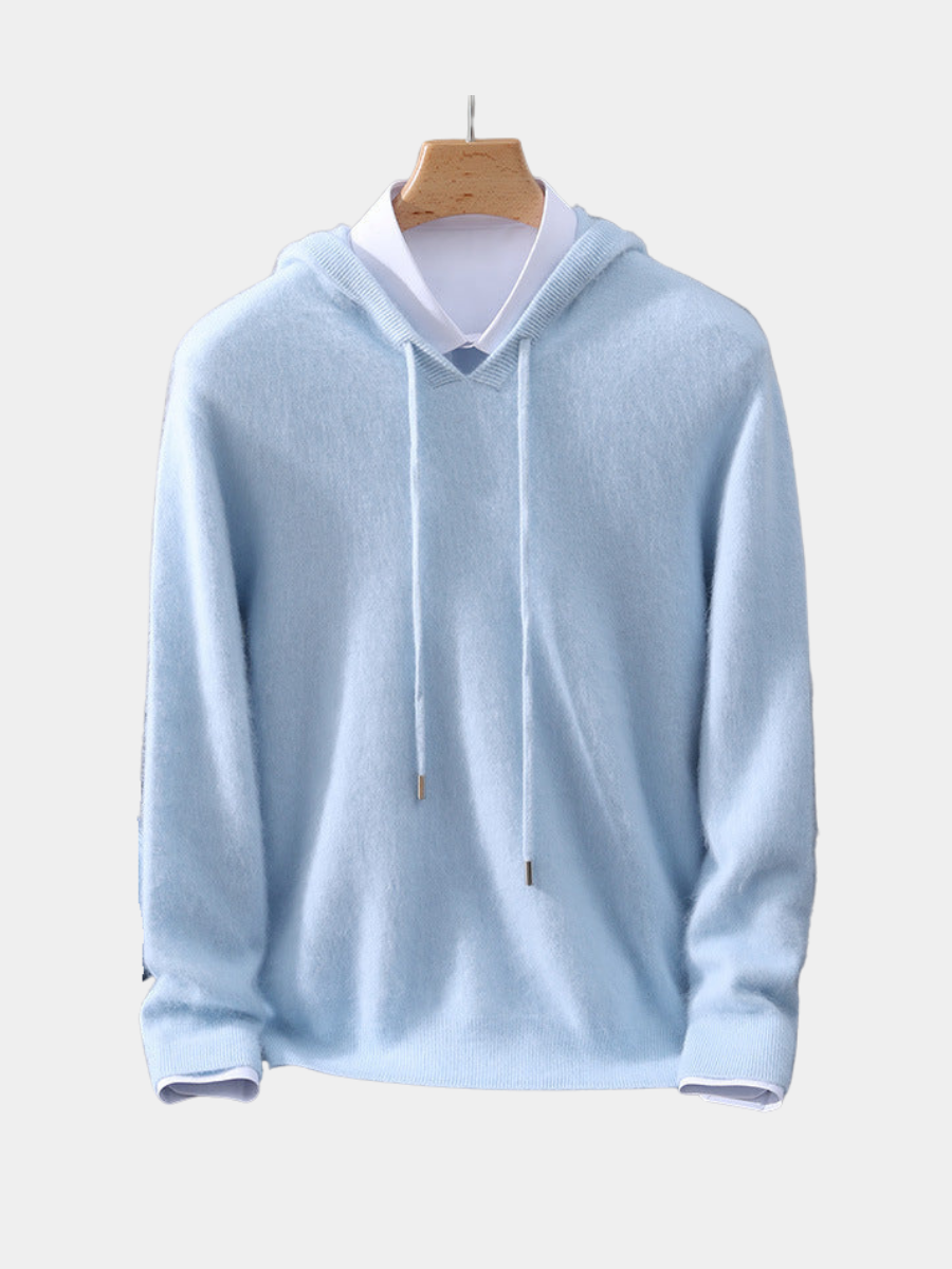 AVANOAH | WOOL BLEND HOODIE FOR MEN