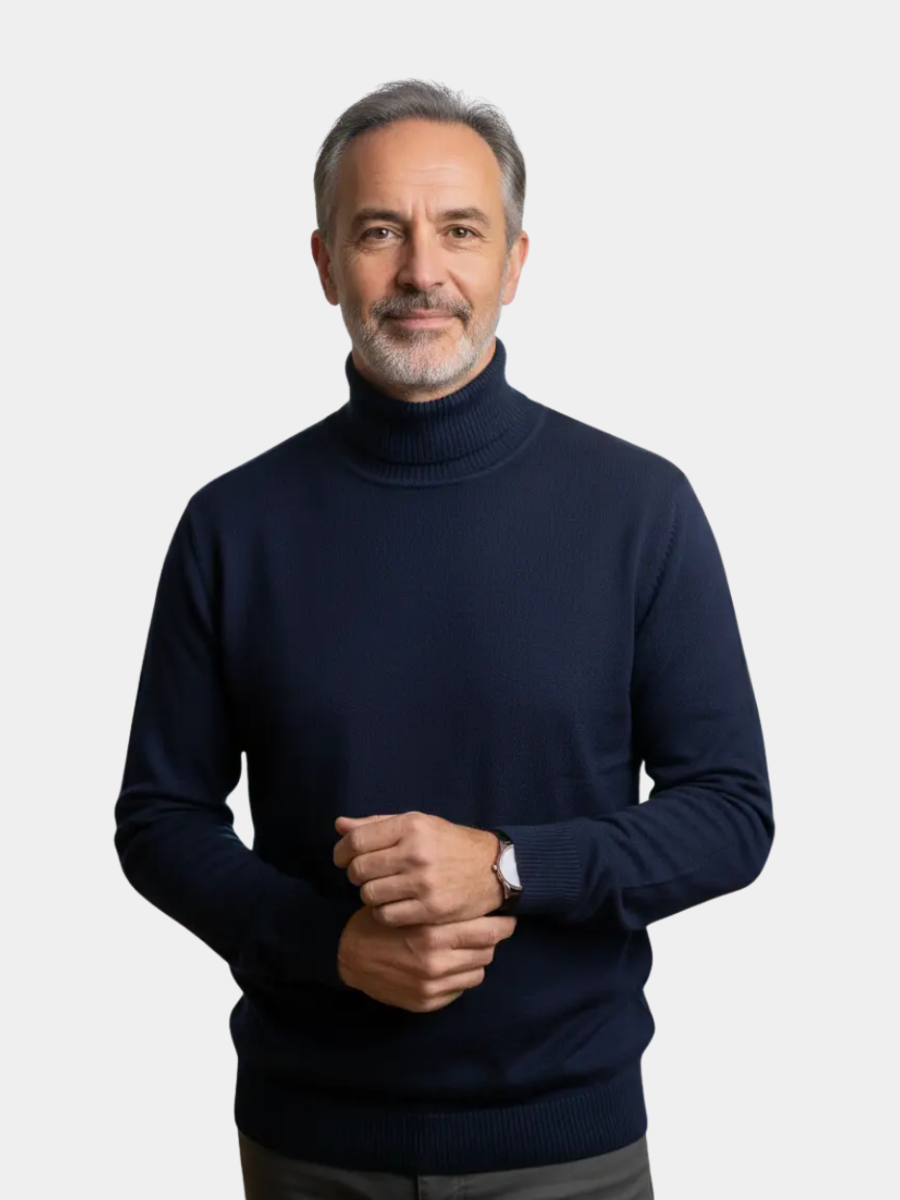 AVANOAH | CLASSIC TURTLENECK SWEATER FOR MEN