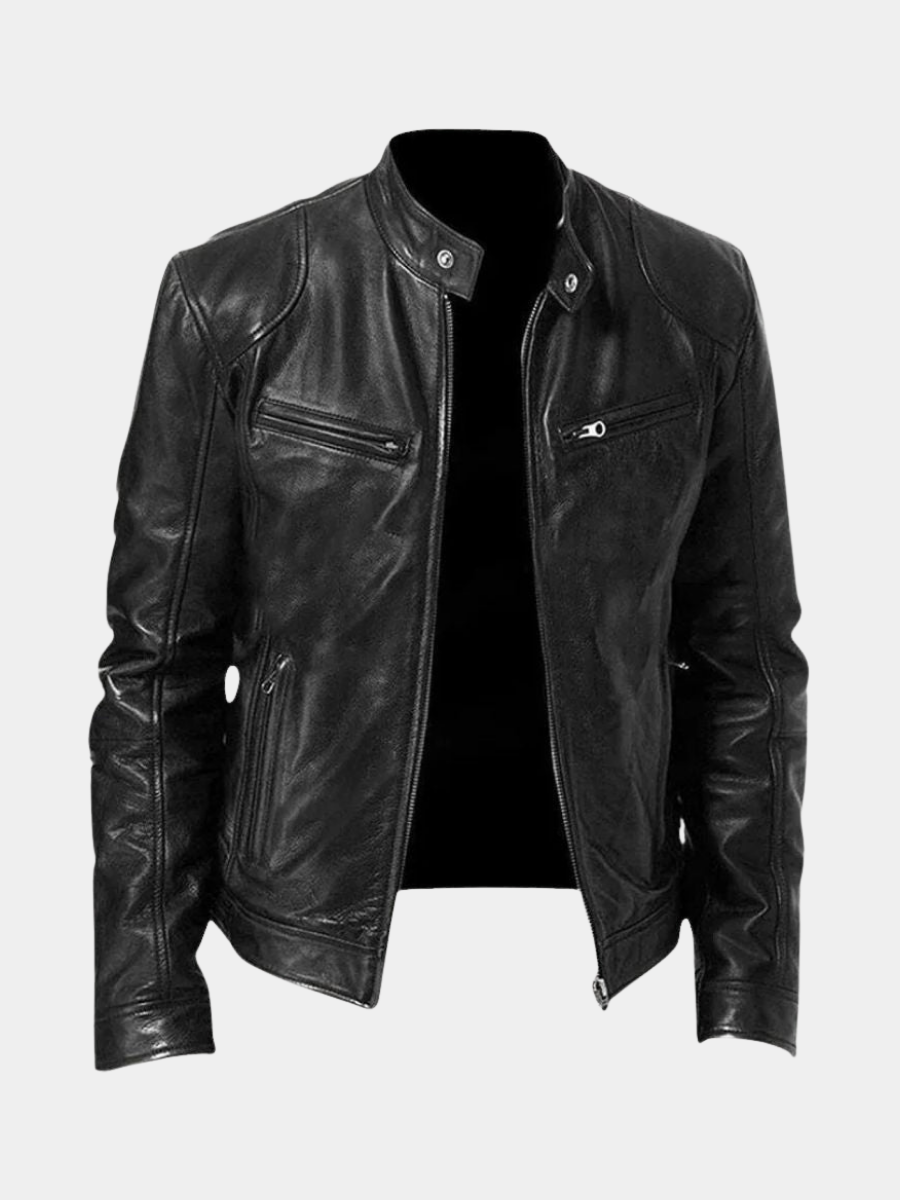 AVANOAH | ELEGANT LEATHER JACKET FOR MEN