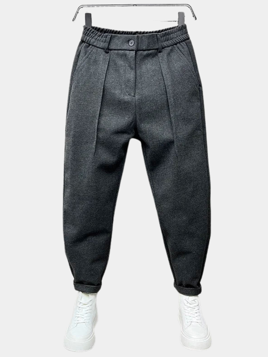 AVANOAH | TAPERED TEXTURED PANTS