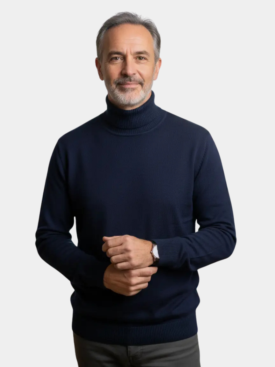 AVANOAH | ROLLED NECK PULLOVER FOR MEN