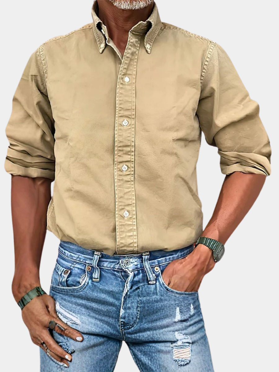 AVANOAH | MEN'S WRINKLE-RESISTANT LONG SLEEVE SHIRT