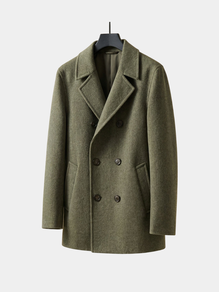 AVANOAH | STRUCTURED WOOL COAT FOR MEN