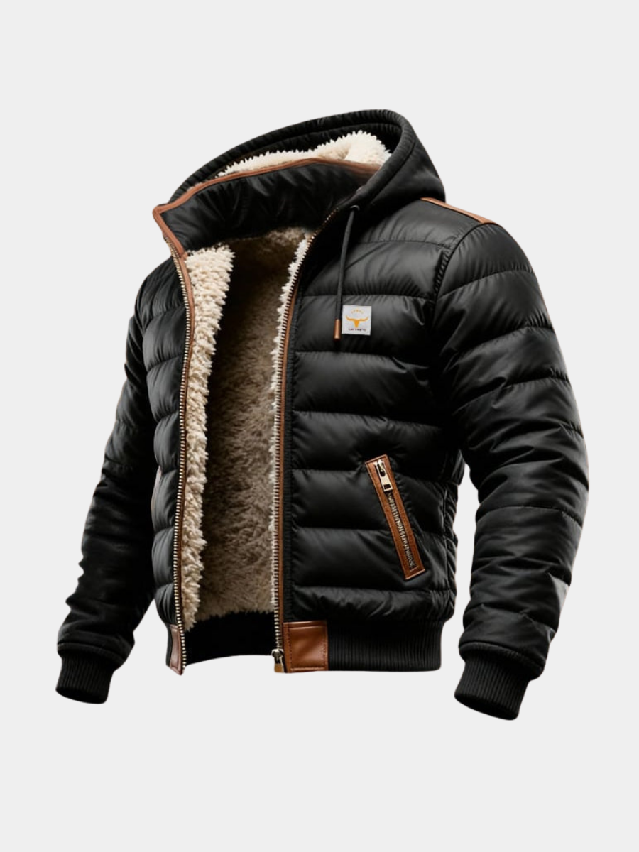 AVANOAH | ELEGANT SHERPA QUILTED JACKET FOR MEN