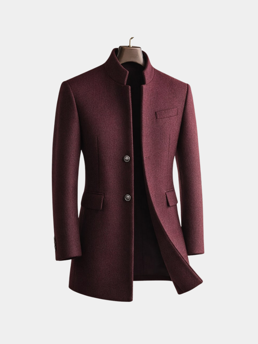 AVANOAH | HIGH COLLAR COAT FOR MEN