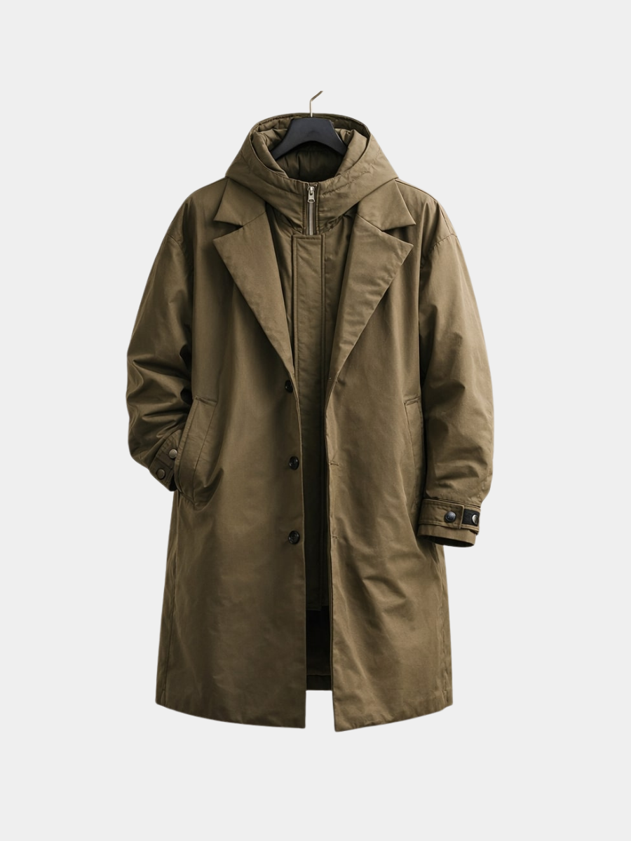 AVANOAH | LONG OVERCOAT FOR MEN