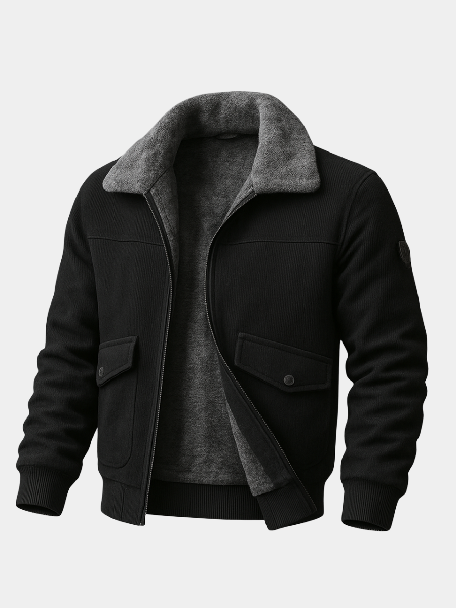 AVANOAH | MEN'S JACKET WITH FAUX FUR