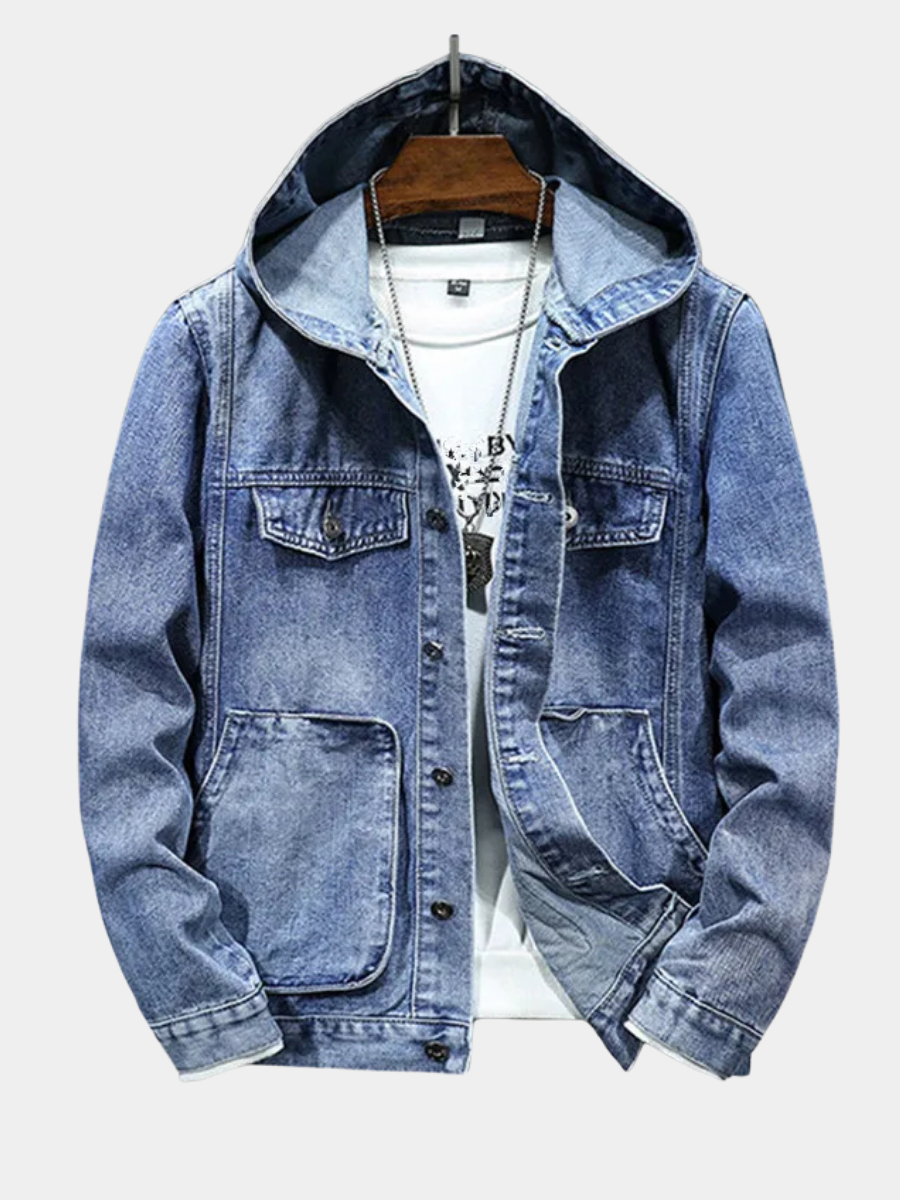 AVANOAH | RETRO DENIM HOODIE