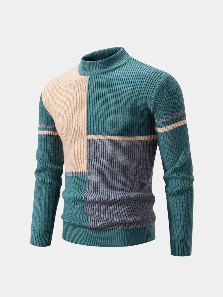 AVANOAH | COLORED KNIT SWEATER FOR MEN