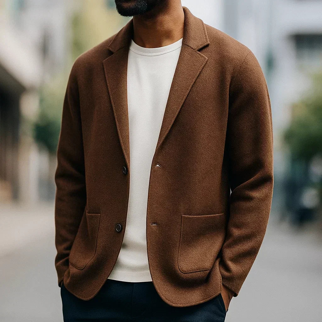 AVANOAH | REFINED KNITTED CARDIGAN FOR MEN