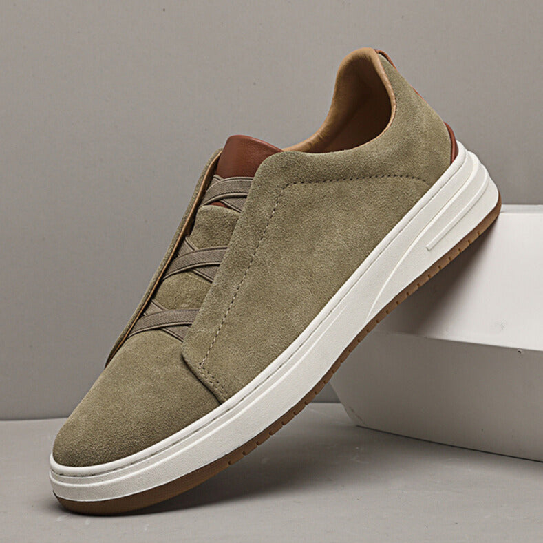 AVANOAH | SUEDE SLIP-ON SHOES FOR MEN