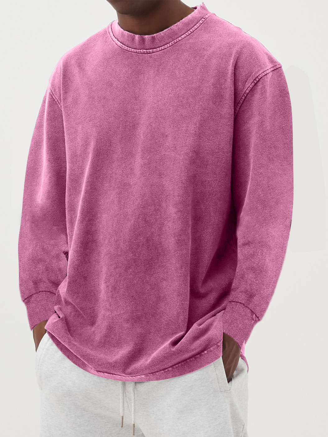 AVANOAH | SIMPLE LONG-SLEEVED T-SHIRT