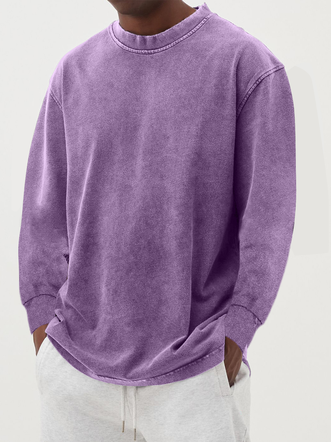 AVANOAH | SIMPLE LONG-SLEEVED T-SHIRT