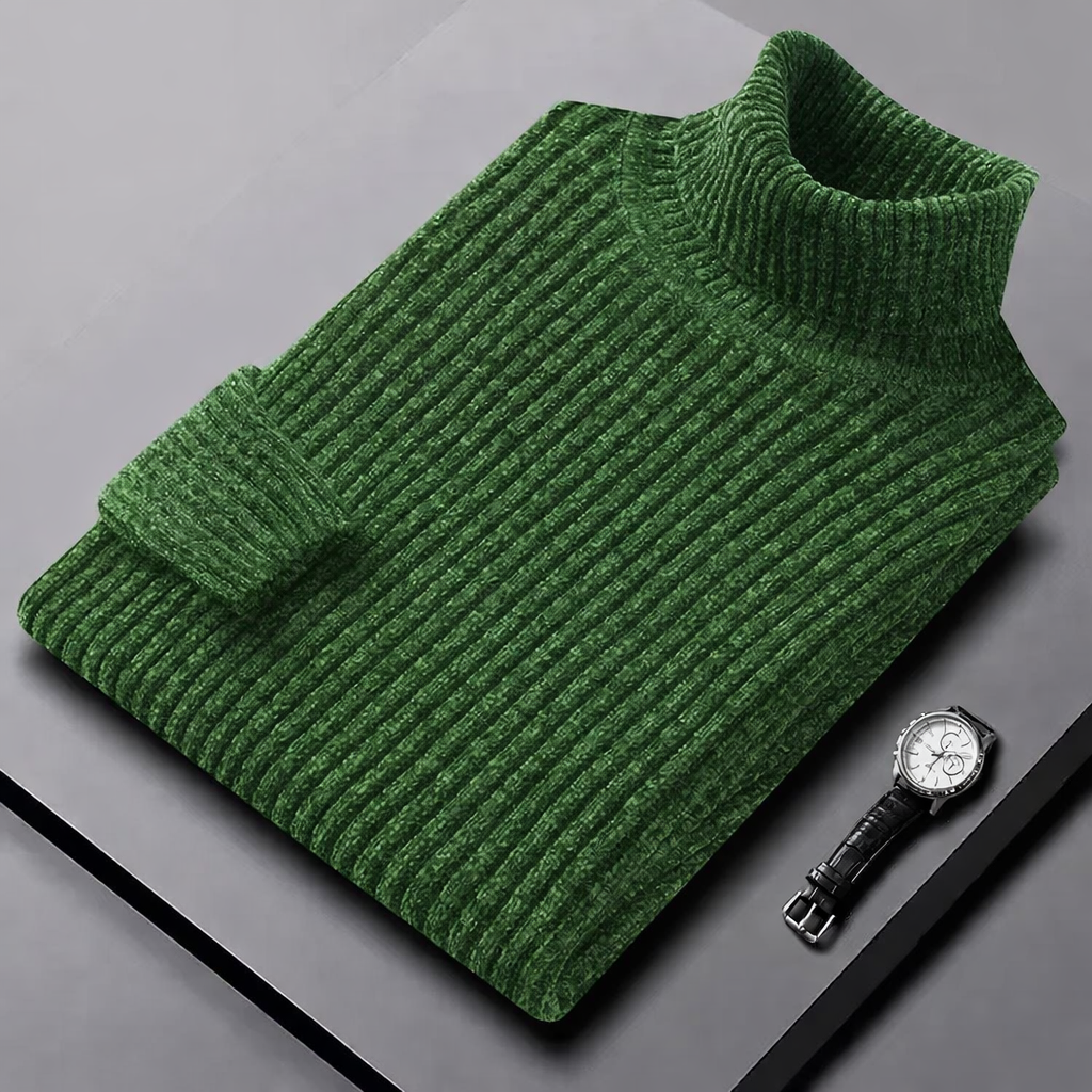 AVANOAH | ROLLED COLLAR SWEATER FOR MEN