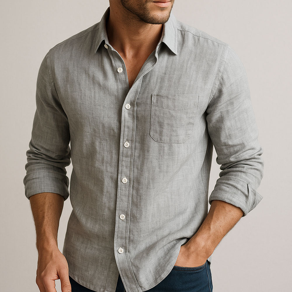 AVANOAH | ESSENTIAL LINEN SHIRT