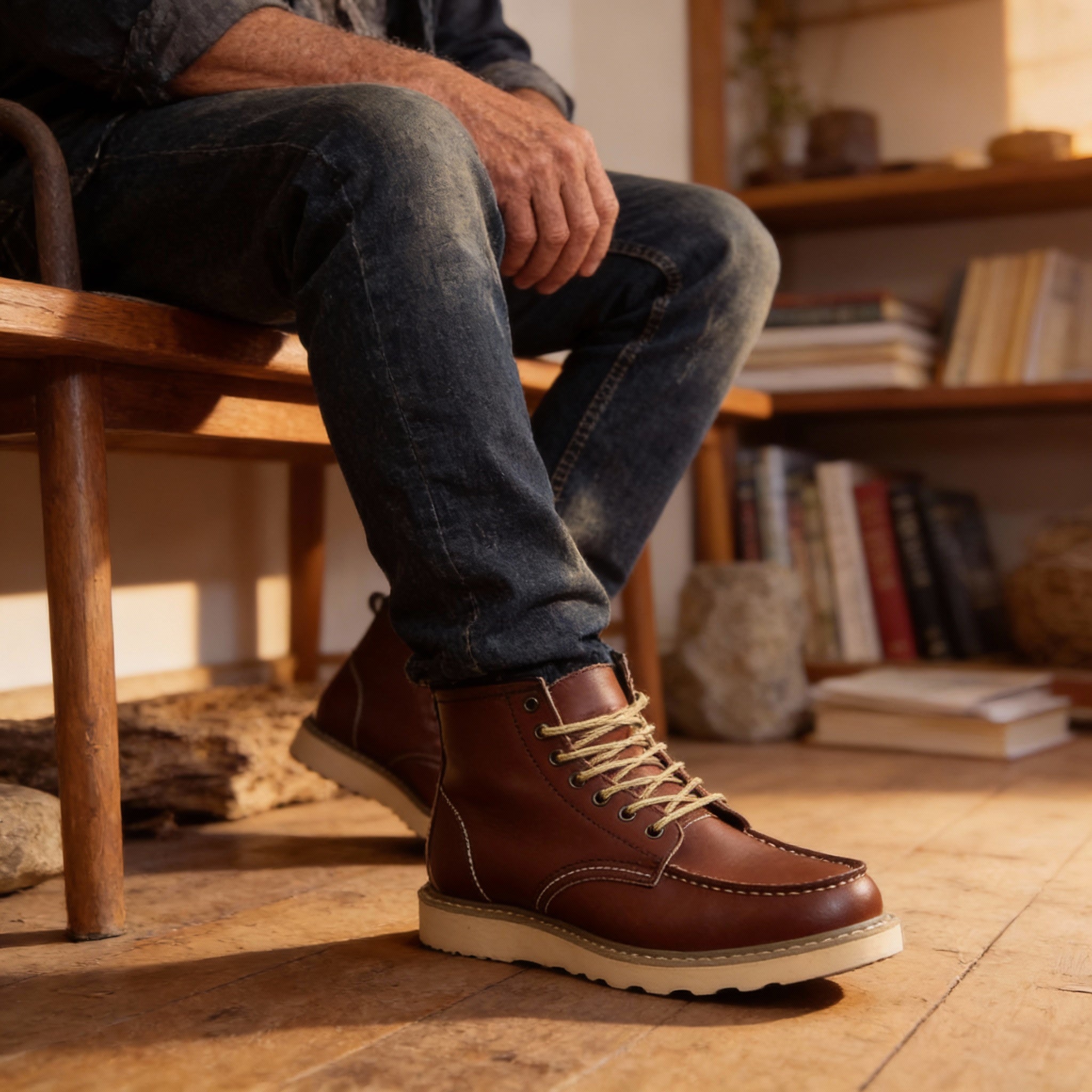 AVANOAH | CLASSIC LACE-UP BOOTS FOR MEN