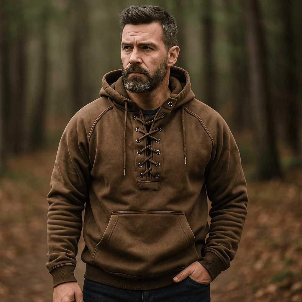 AVANOAH | LACE HOODIE FOR MEN