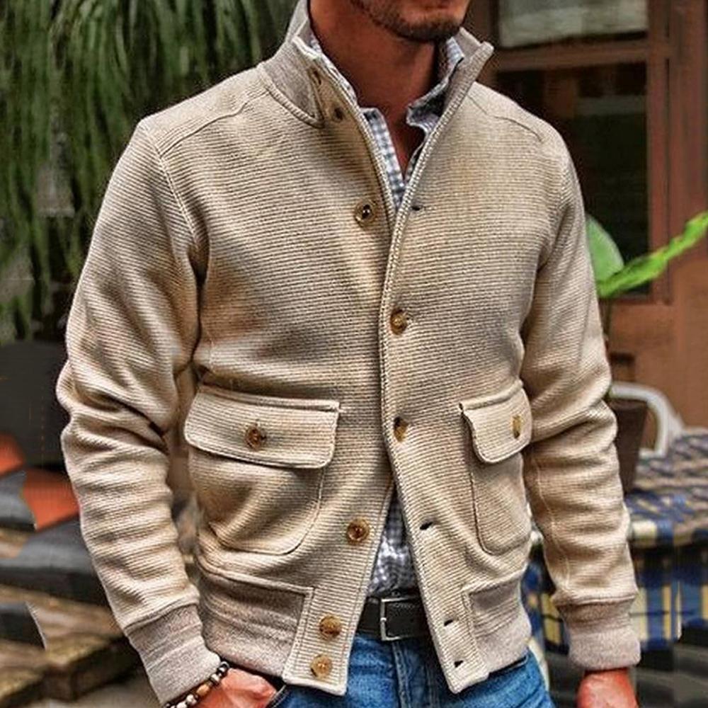 AVANOAH | CLASSIC HIGH COLLAR JACKET FOR MEN