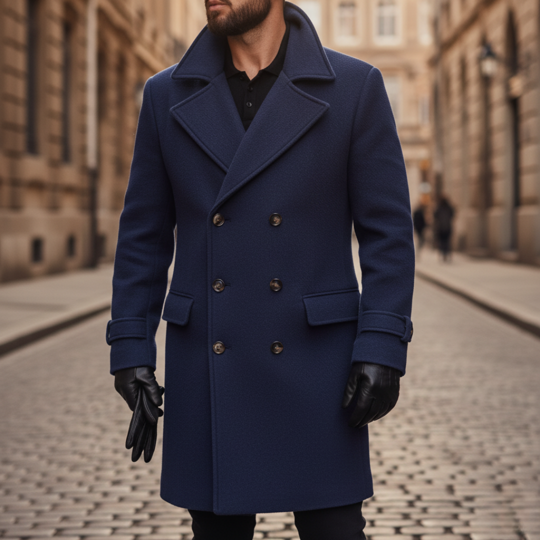 AVANOAH | CLASSIC WOOL COAT FOR MEN