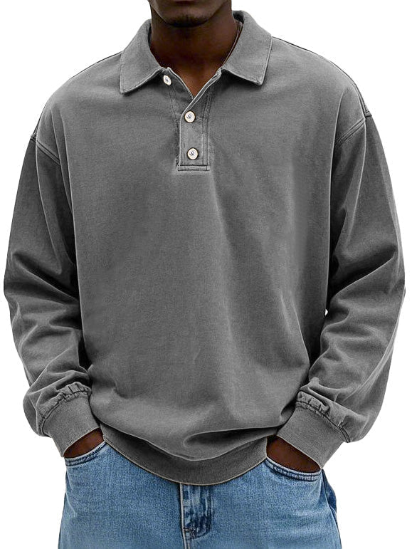 AVANOAH | DAILY LONG SLEEVE POLO SHIRT FOR MEN