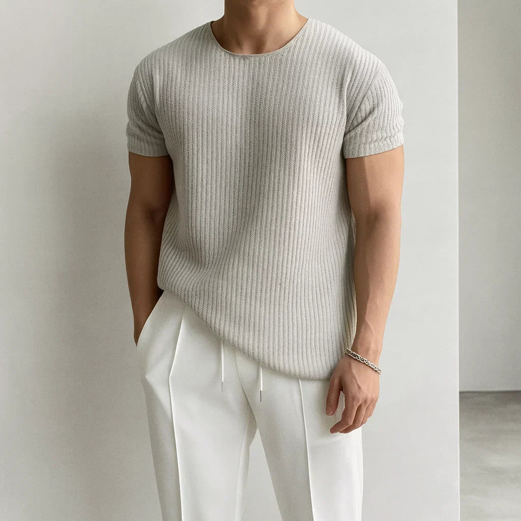 AVANOAH | KNIT T-SHIRT FOR MEN