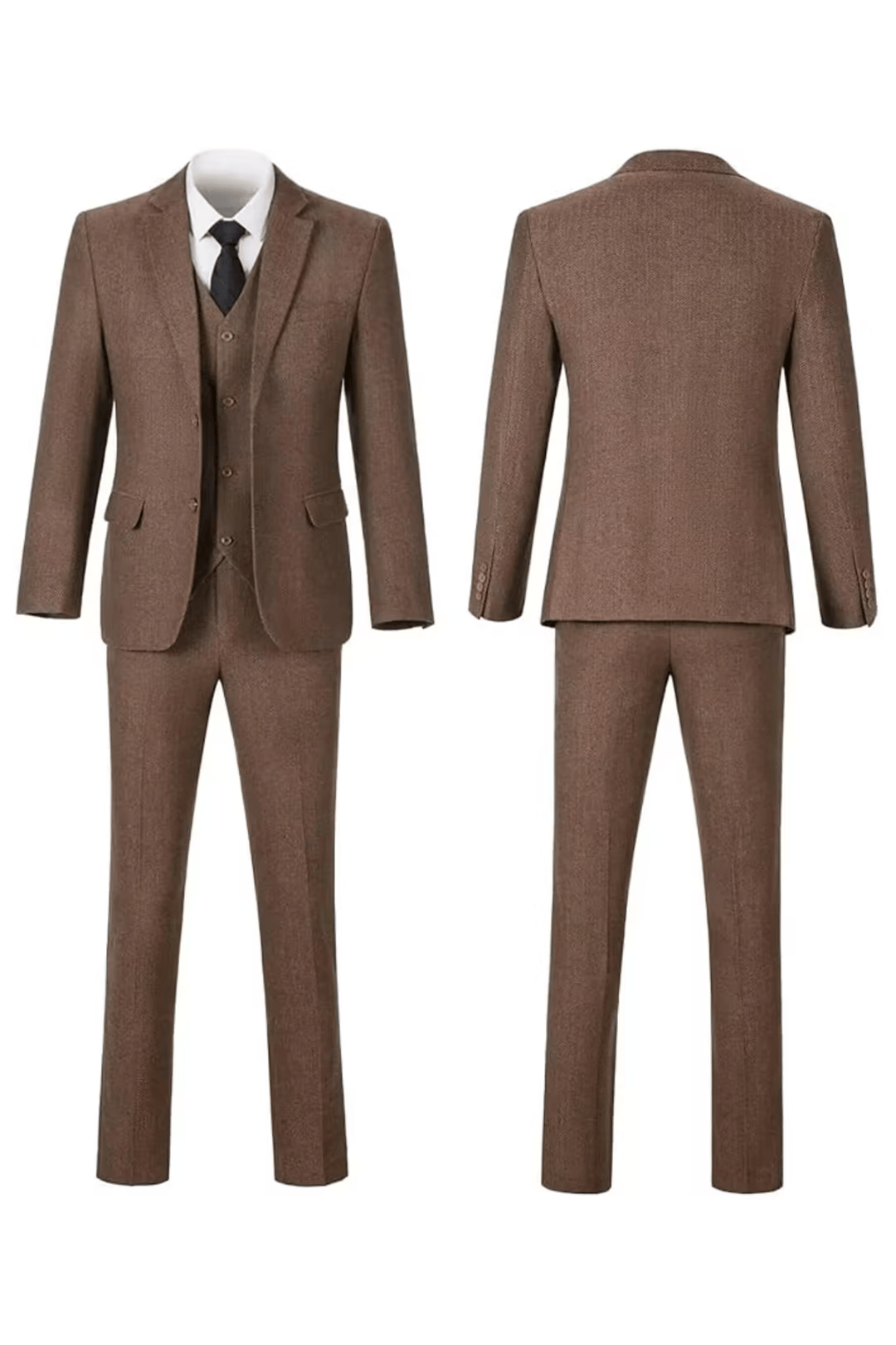 AVANOAH | HERRINGBONE SUIT FOR MEN