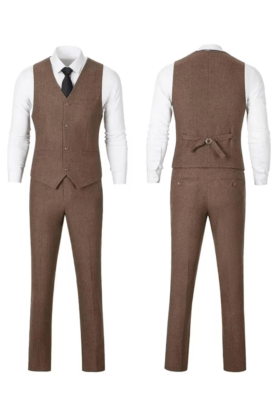 AVANOAH | HERRINGBONE SUIT FOR MEN