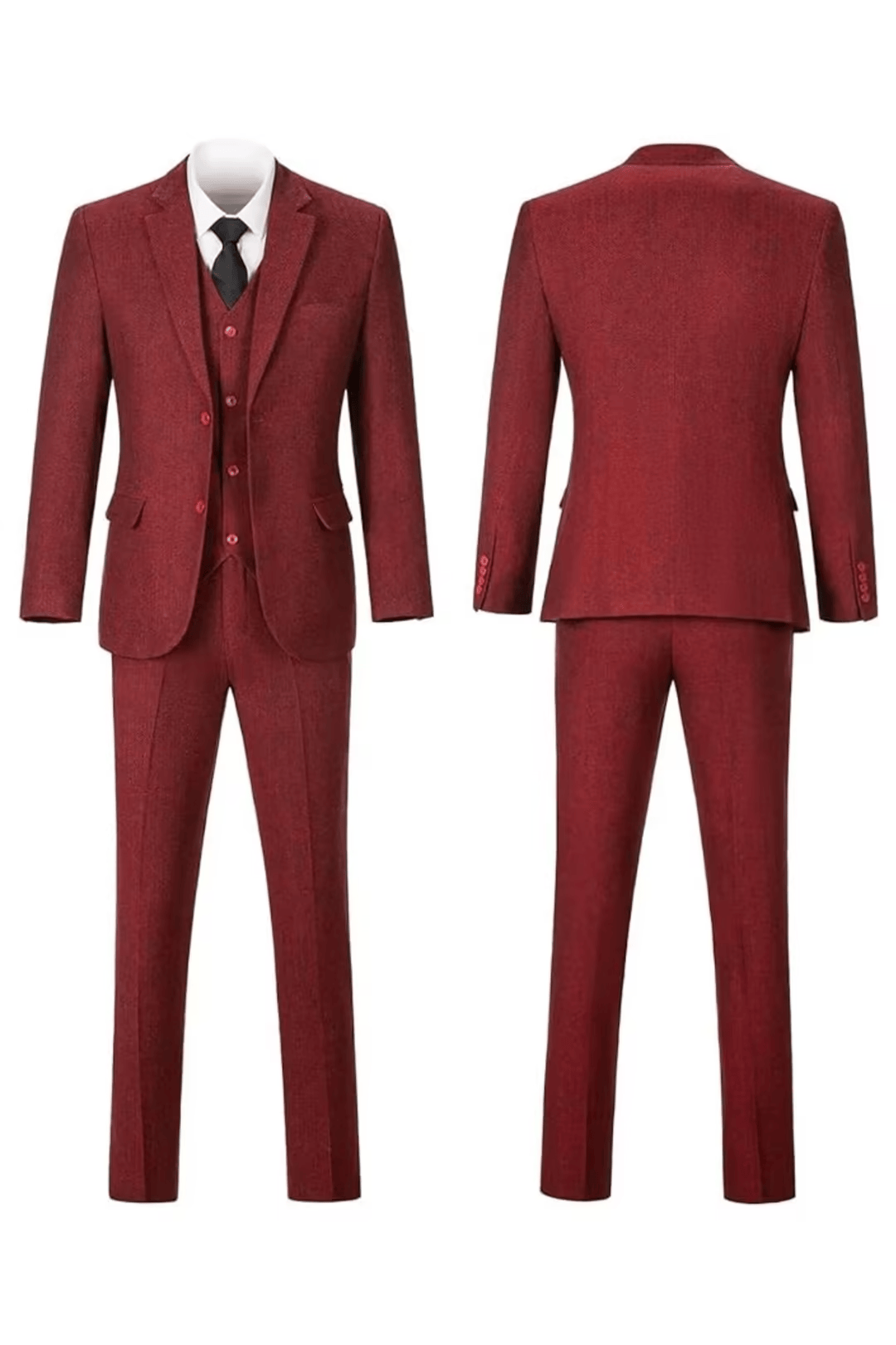 AVANOAH | HERRINGBONE SUIT FOR MEN