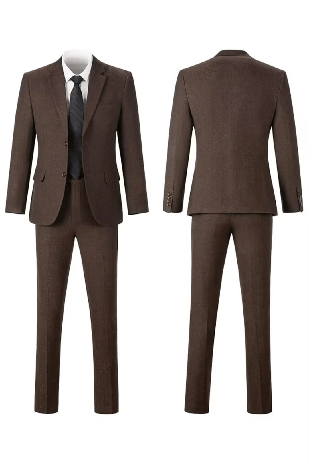 AVANOAH | HERRINGBONE SUIT FOR MEN