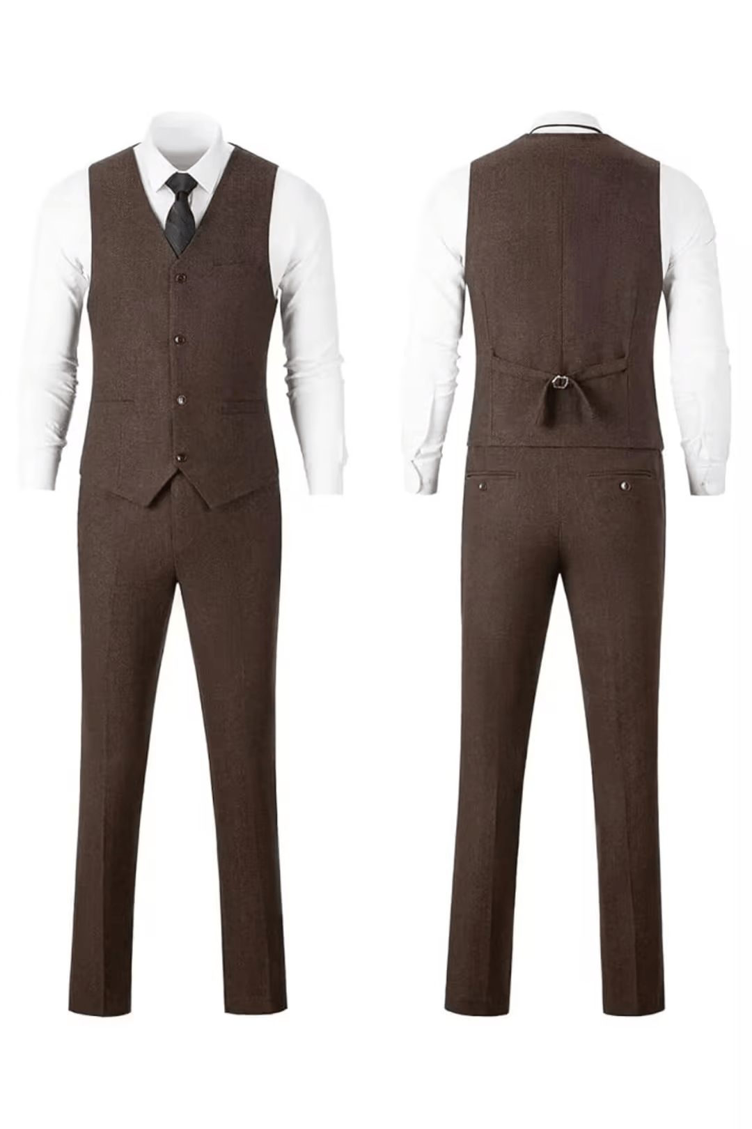 AVANOAH | HERRINGBONE SUIT FOR MEN