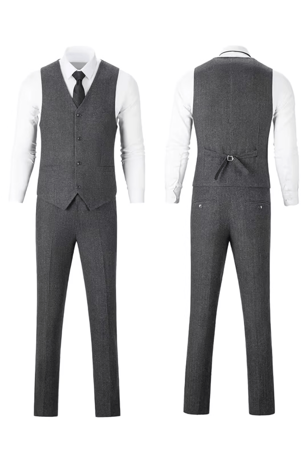 AVANOAH | HERRINGBONE SUIT FOR MEN