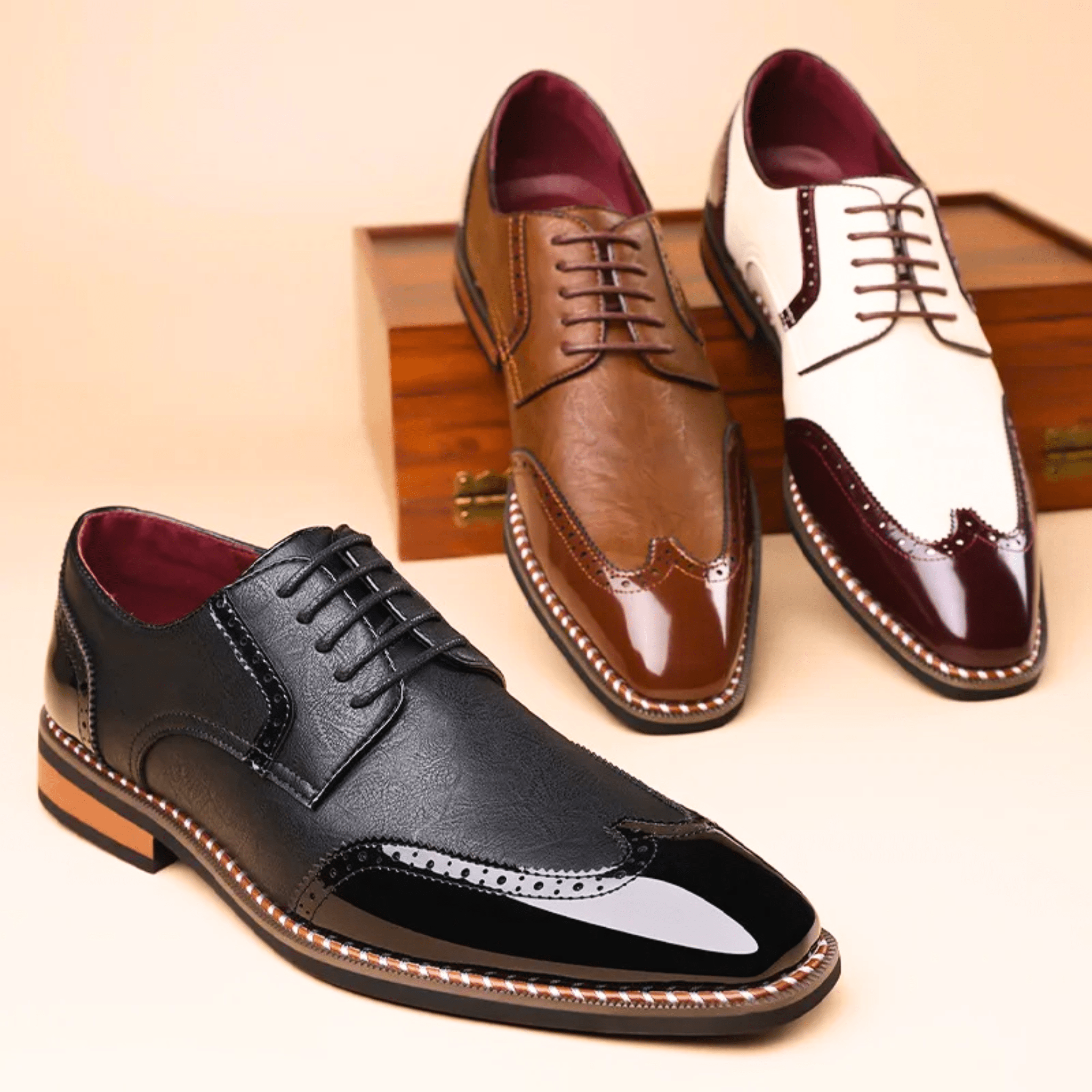 AVANOAH | BICOLORED SHOES FOR MEN