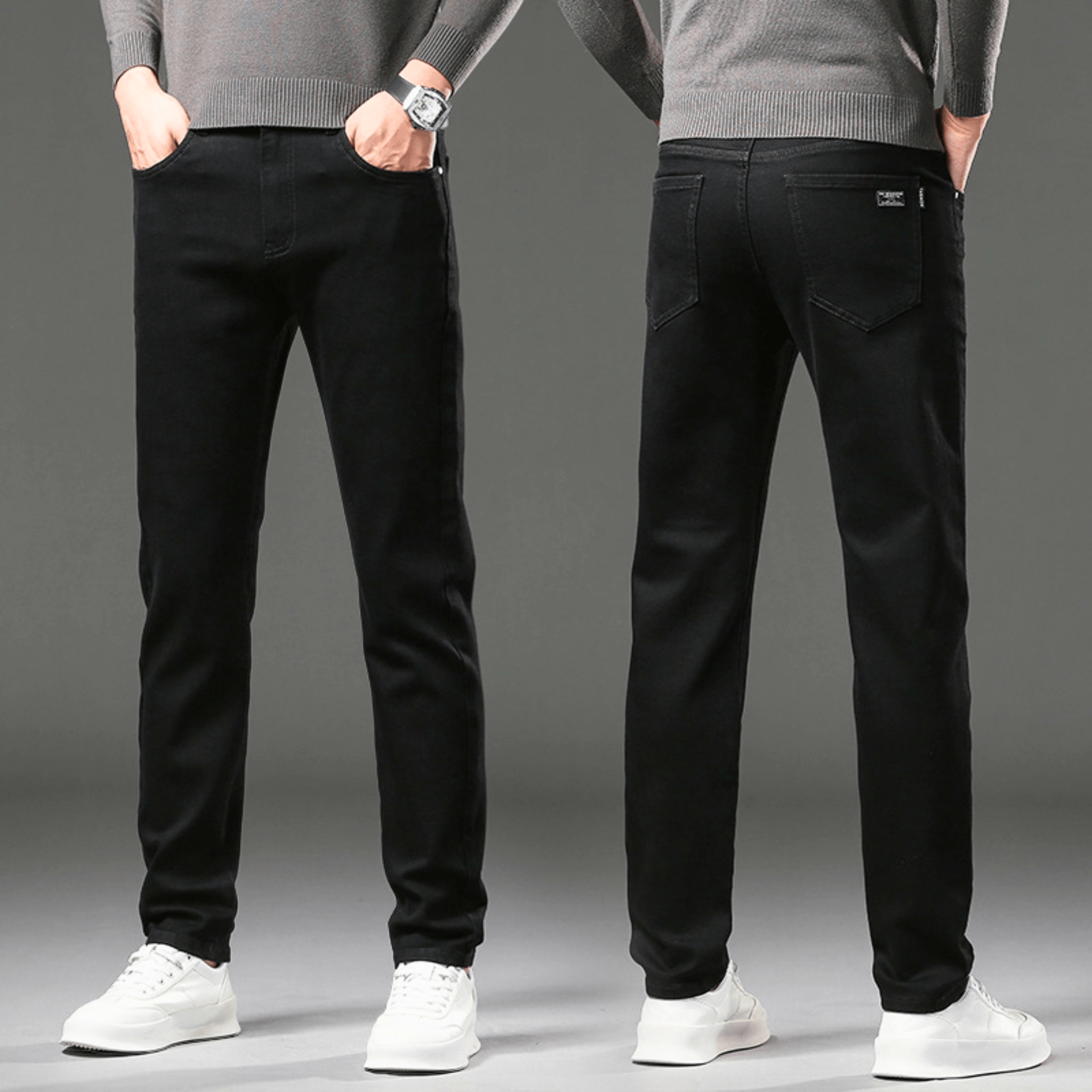 AVANOAH | THERMAL DENIM PANTS