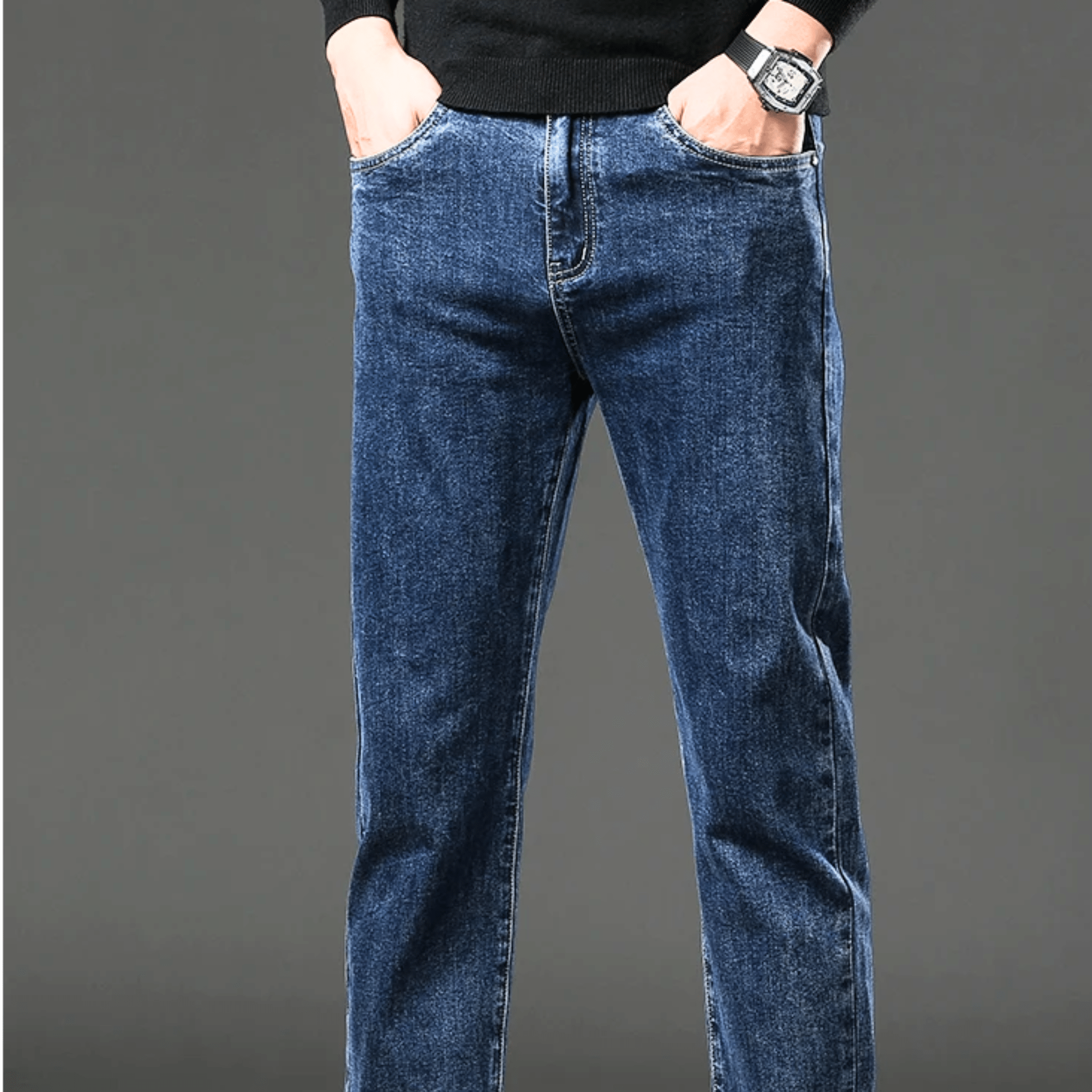 AVANOAH | THERMAL DENIM PANTS